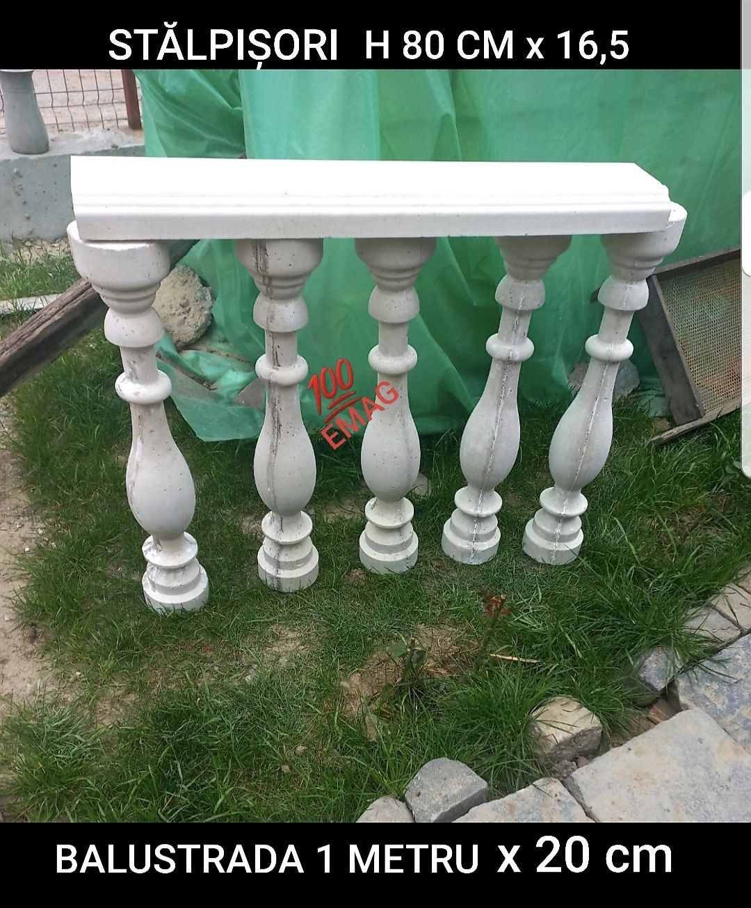 OFERTA SEZON matrite stalpisori balustri forme pavaj beton constructi
