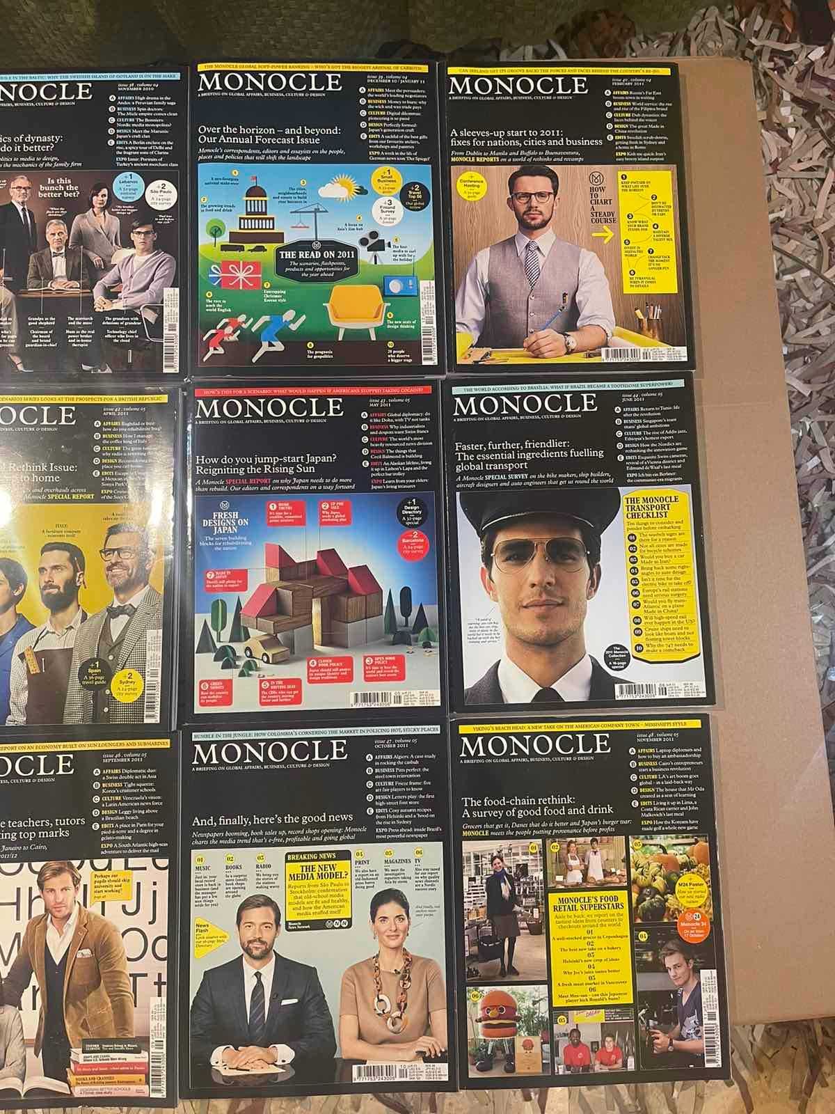 Пълен комплект списания Monocle (1-104) в много добро състояние