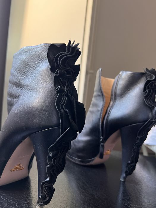 Ghete piele naturală Prada originale