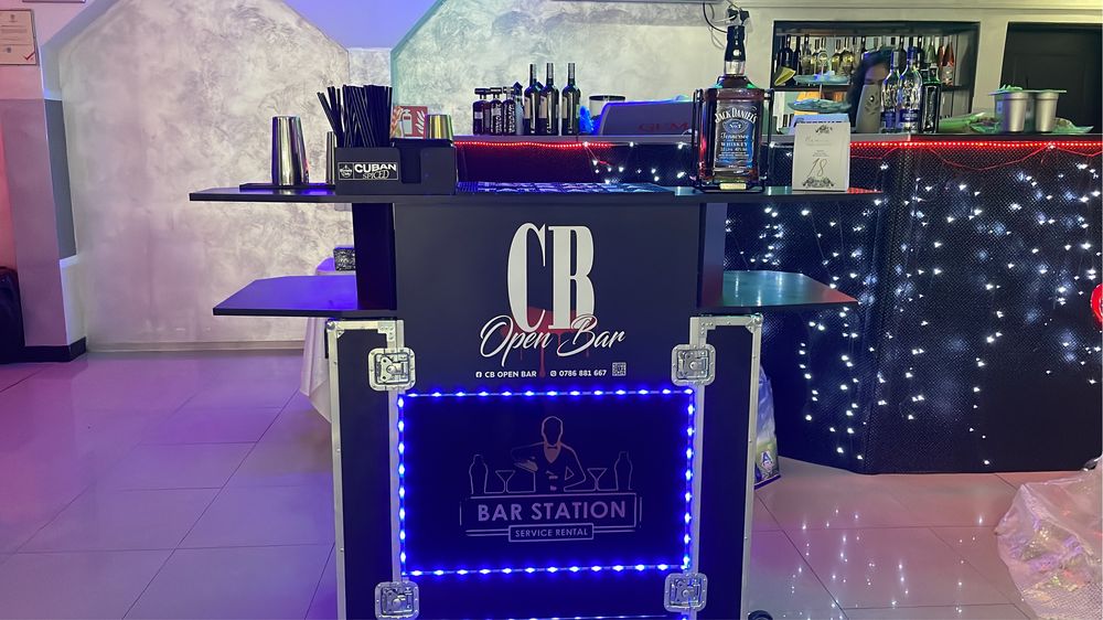 Barman Evenimente / Open Bar/ Bar Mobil /Cocktail /Tort Shoturi