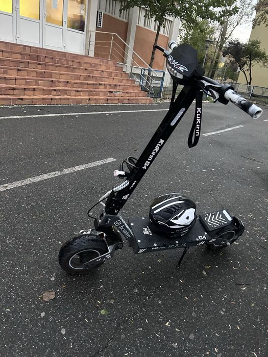 Kukirin G4 modificat se anvelope si discuri schimbate acu 3sapt