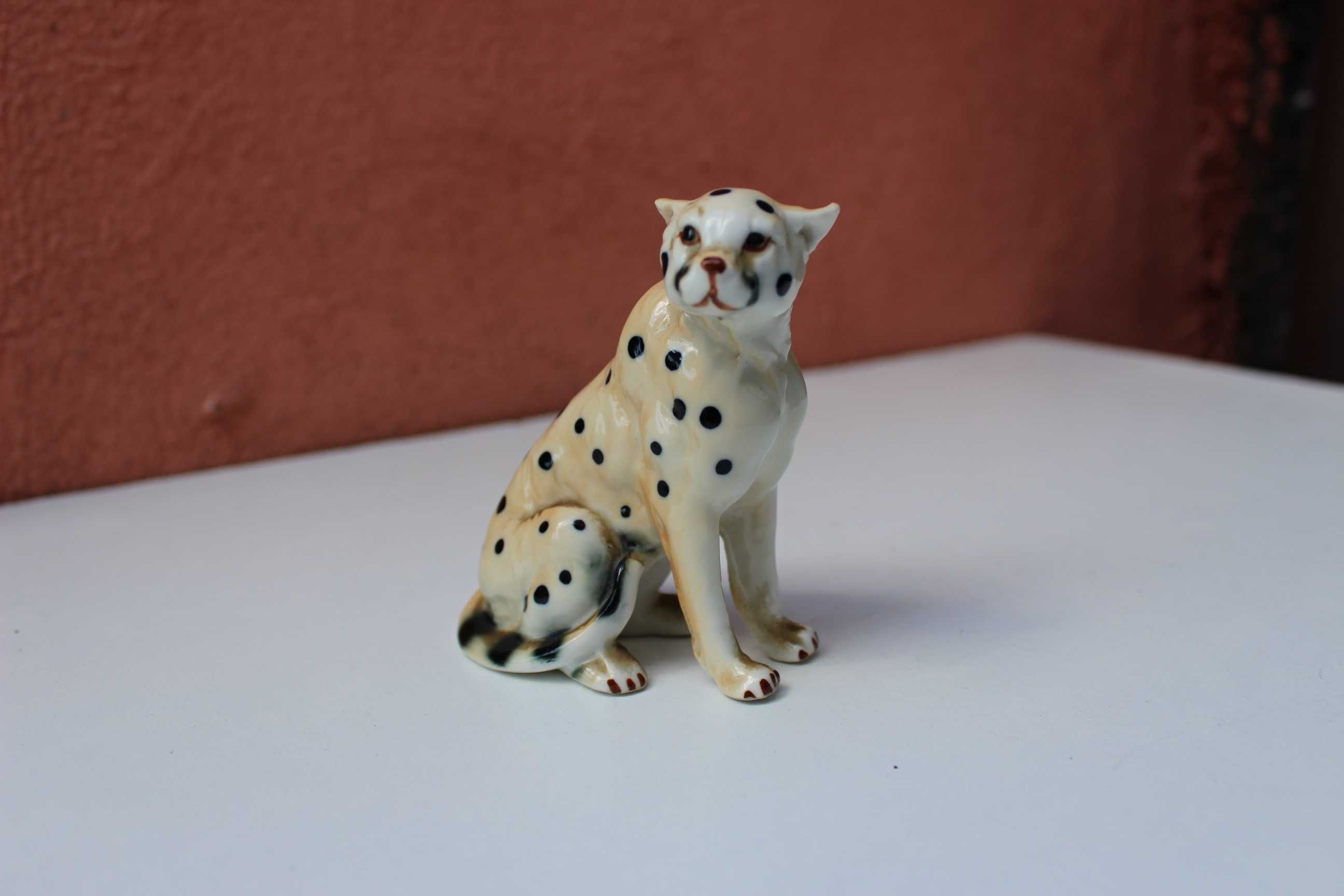 Figurina GHEPARD portelan, ANGLIA, mijlocul secolului 20