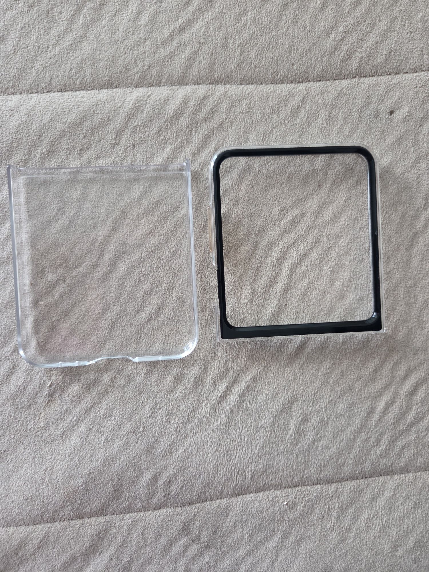 Пластмасов прозрачен калъф за Samsung Galaxy flip 6