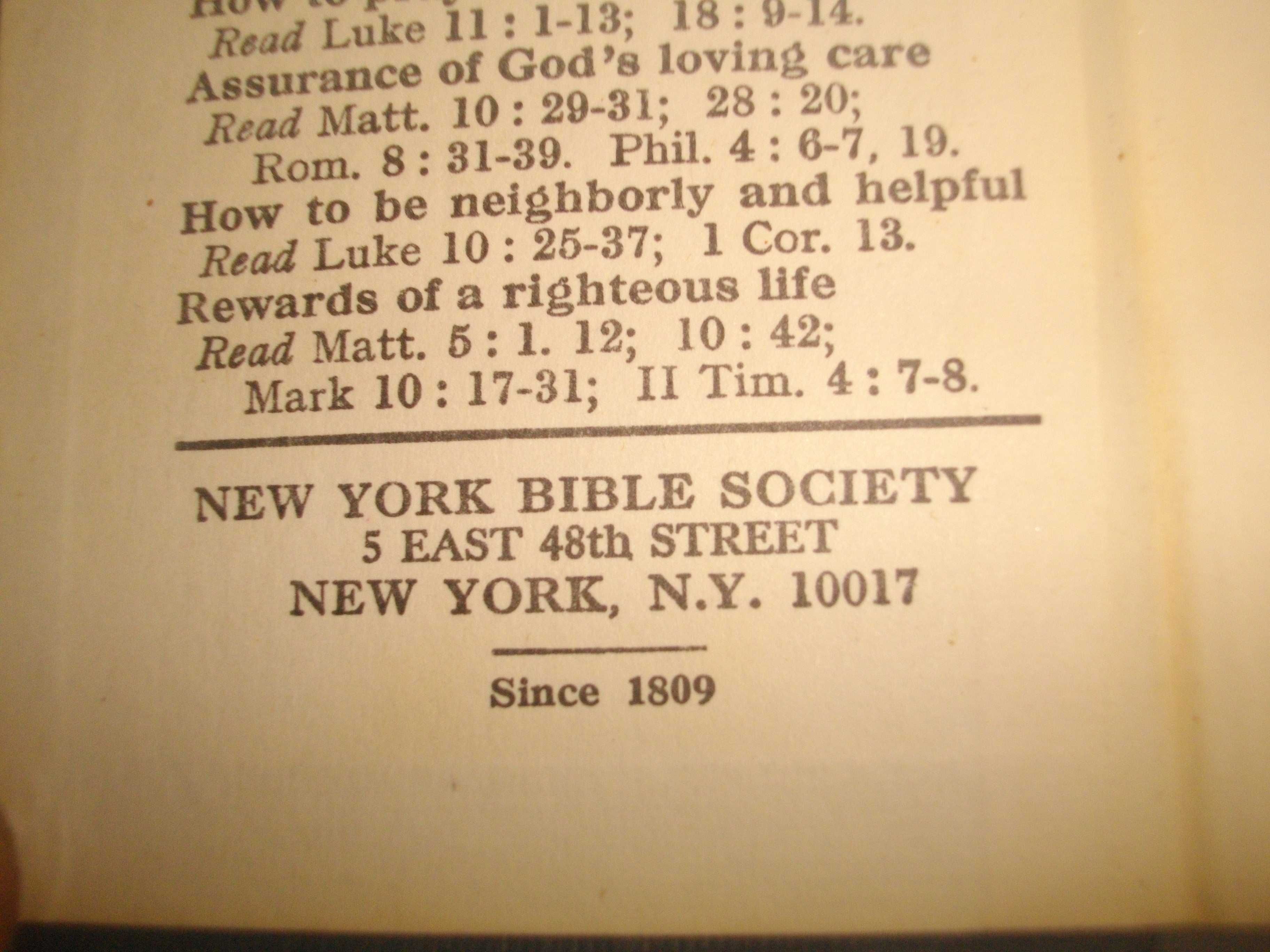 Стара Книга Джобна Библия На Англ.Език-1809г-"New Testament"