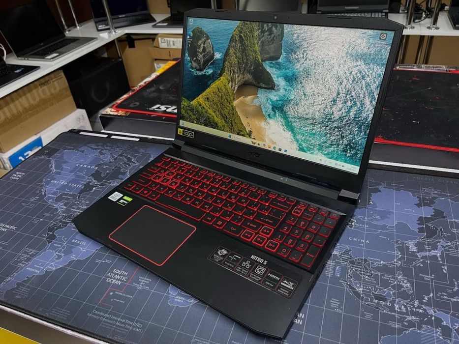 Ноутбук игровой Acer Nitro 5 Core i5-10|8Gb|SSD512Gb|GTX1650
