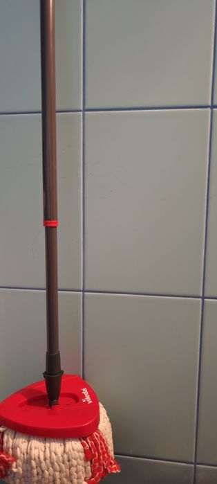 Vileda Set Mop Rotativ+Galeata Turbo Smart cu 2 capete noi