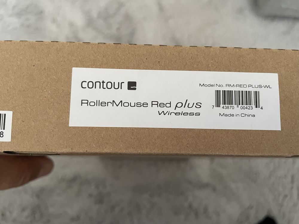 Mouse Contour RollerMouse Red Plus Nou