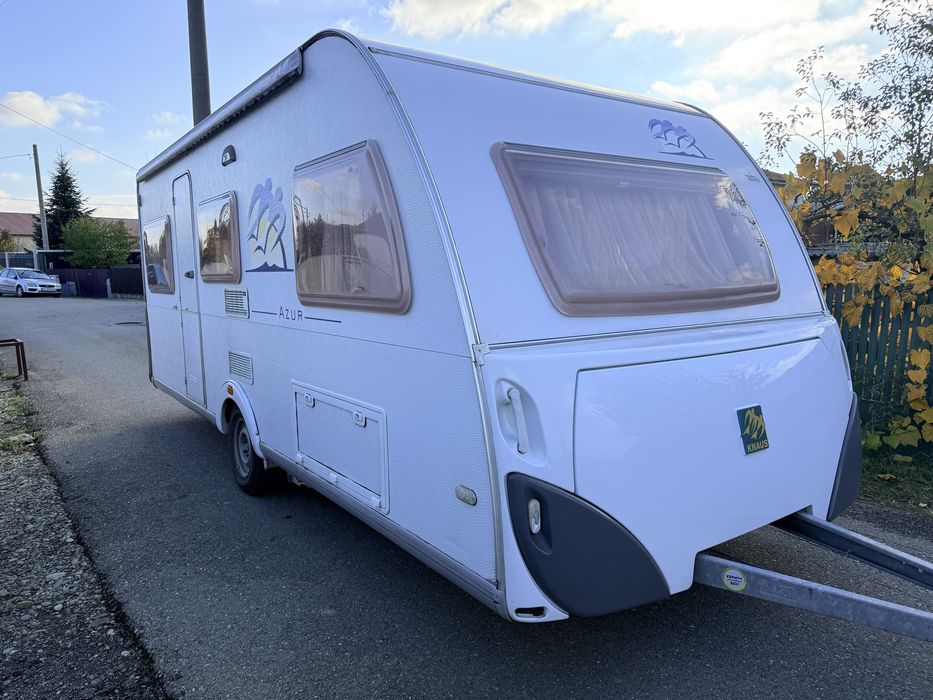 Rulota Knaus Azur 500EU ,an2004,4 pers,Mover automat,baie ,cadita dus