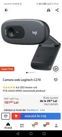 Camera web Logitech C270