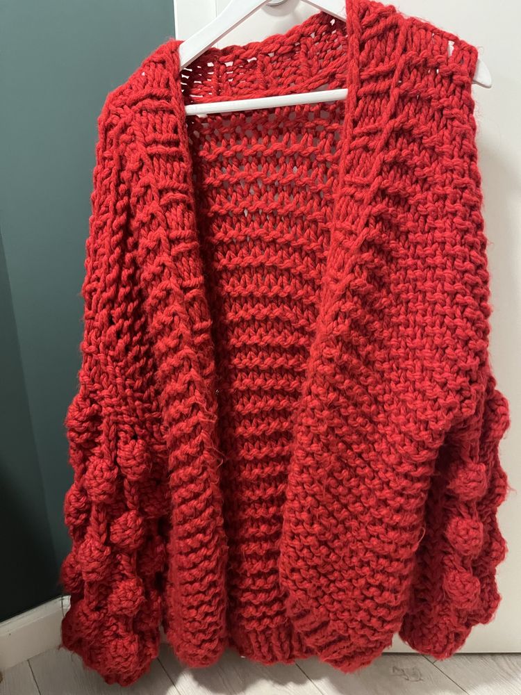 Vand cardigan red