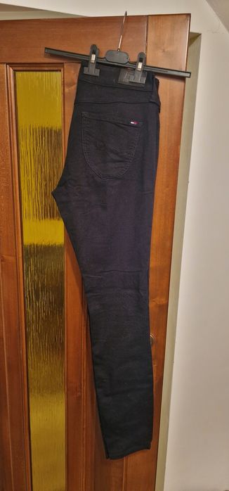 Blugi skinny, negri, Tommy Hilfiger Denim, W 31 L 32