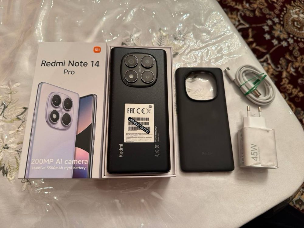 Redmi Note 14 Pro 8/256 Йенги 1 ойлик!