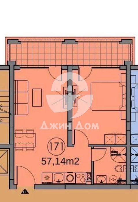 Продава се Двустаен апартамент в к.к. Слънчев бряг - 68 кв.м за 1920 €/кв.м - Снимка #1