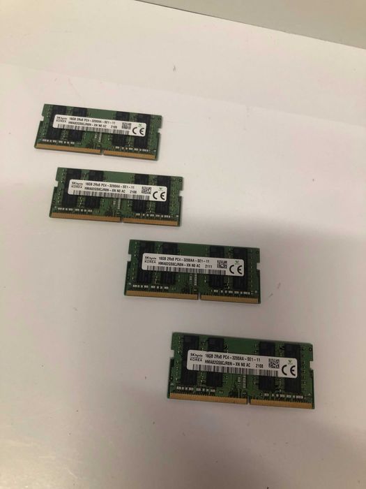 Memorie laptop sodimm DDR4 16 Gb 3200 Hynix, noi, HMA82GS6CJR8N