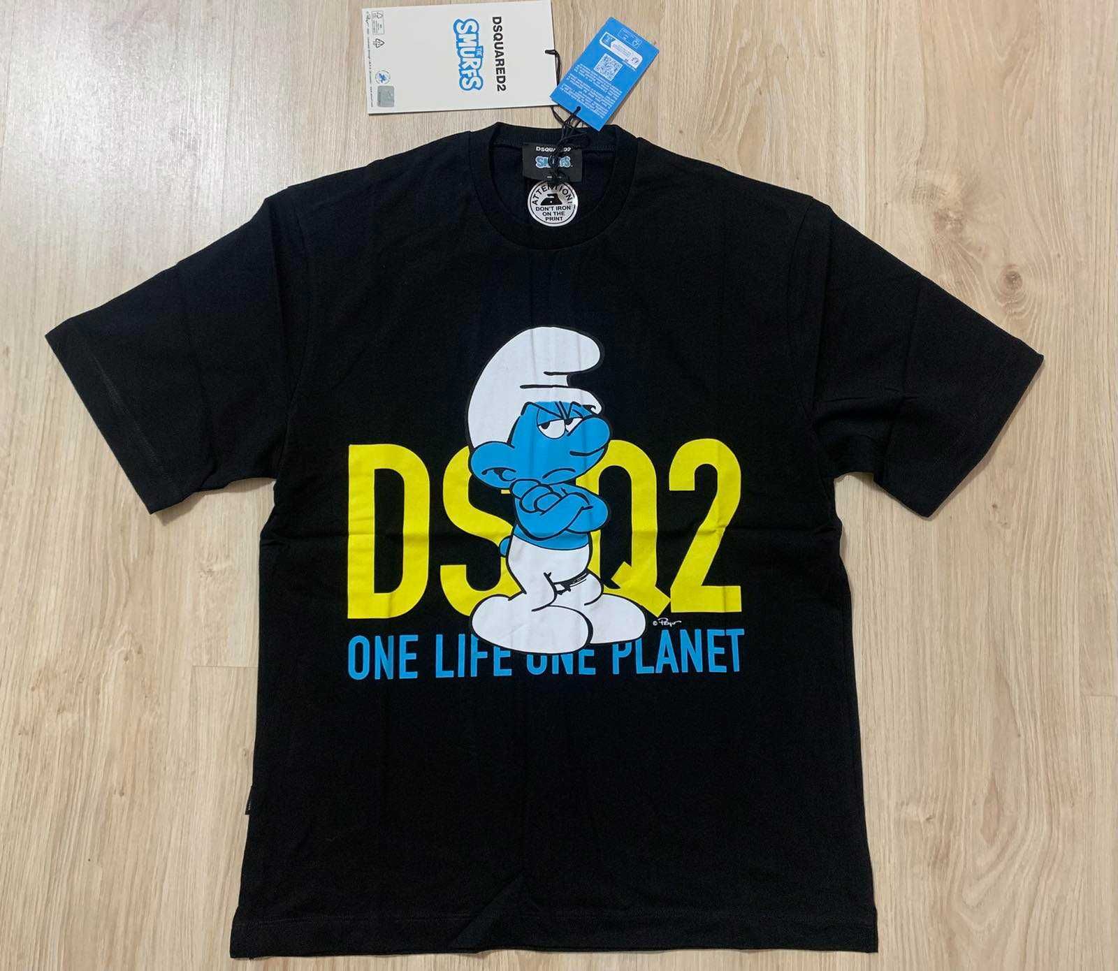 Нови с етикети Мъжки тениски DSQUARED D2 налични размери S-2XL