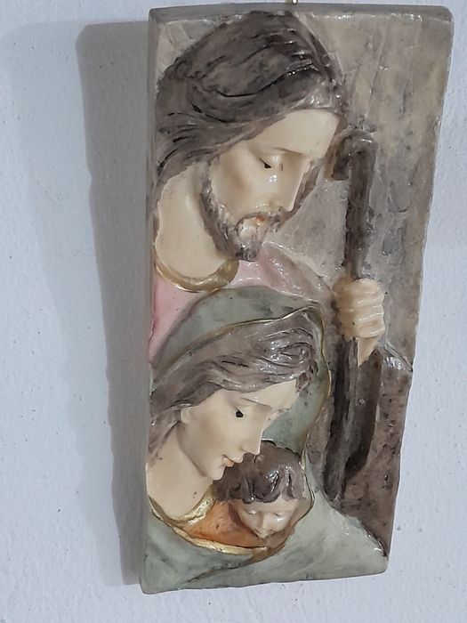 Placheta din ceramica pictata manual,