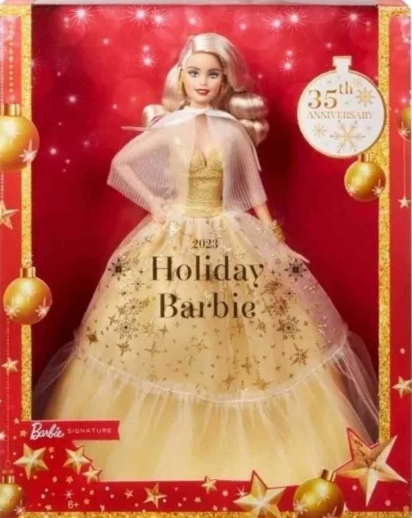 Колекционерска кукла Barbie - Holiday Barbie, 35th Anniversary