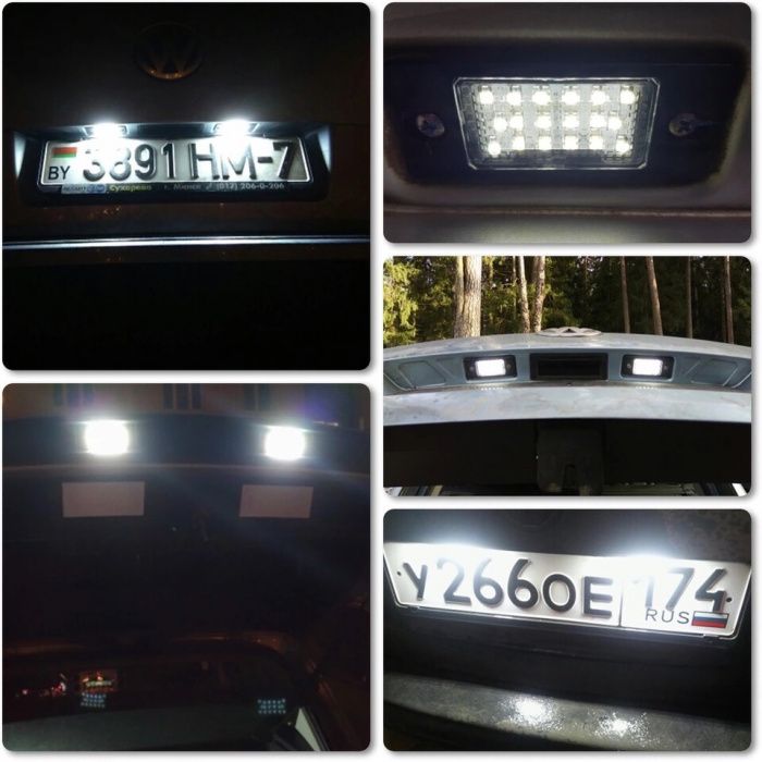 Lampa/lampi led număr VW Touareg Tiguan Golf 5 Passat B5.5 Cayenne