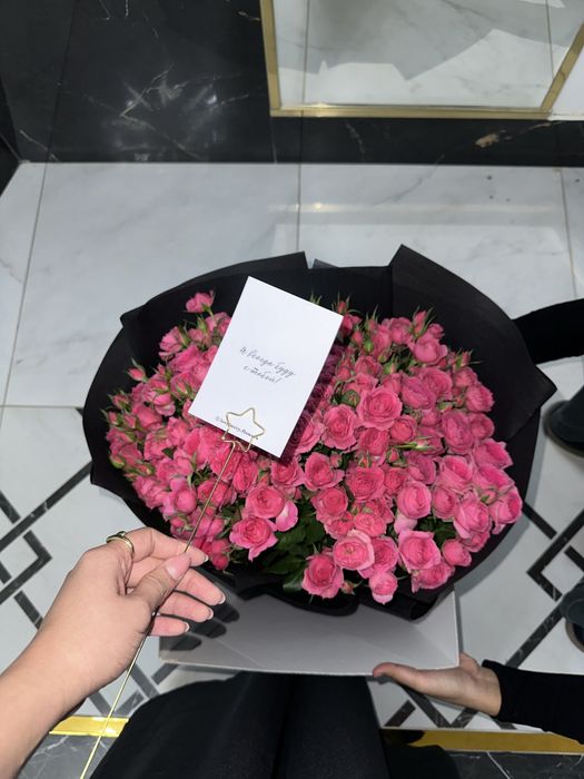 гүл свежый кустовый, каробкасымен