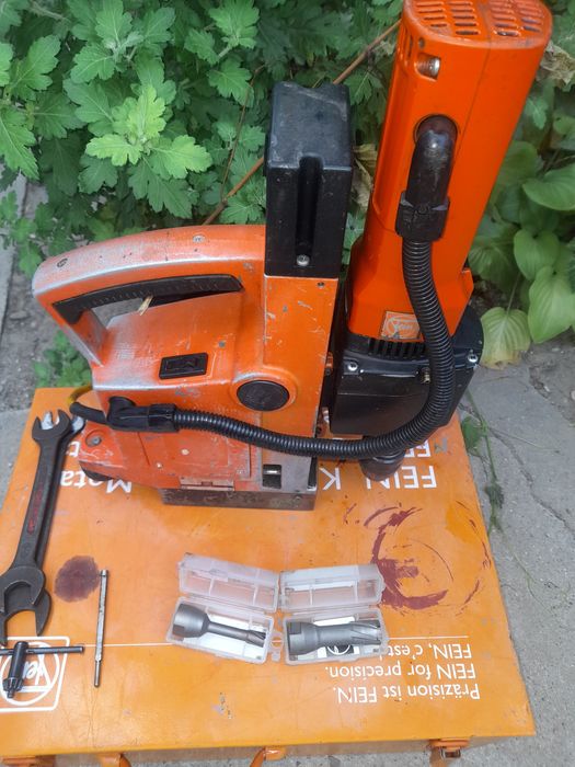 Masina.  de gaurit cu talpa magnetica Fein KBM 542,