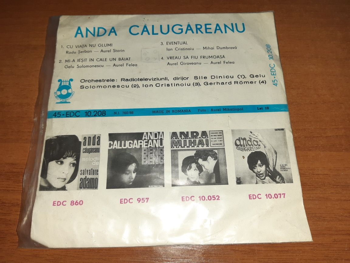 Vinil Anda Calugareanu , Aurelian Andreescu , Jean Paunescu