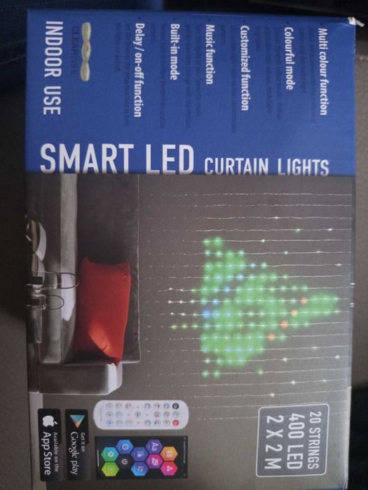 Интелигентна коледна завеса