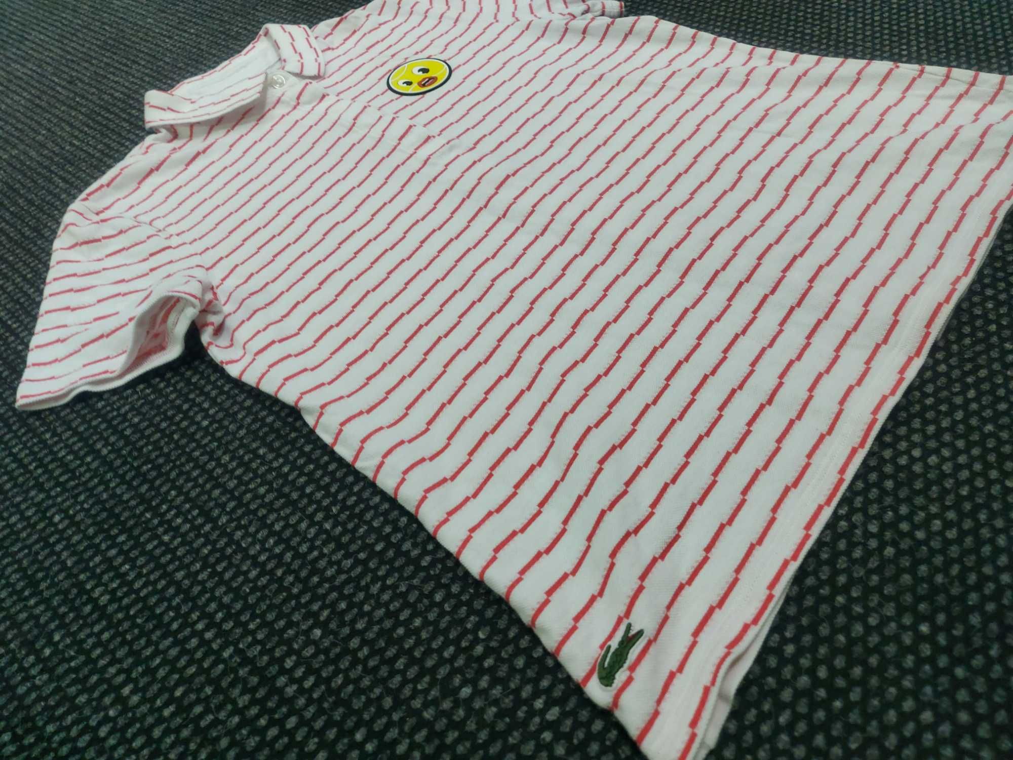 Lacoste тениска с яка M дамска