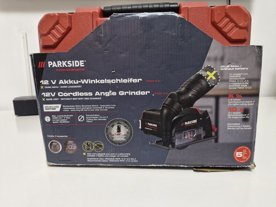 Polizor unghiular Parkside PPWSA 12 A1
