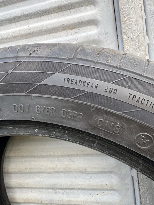 245/45/17 Continental Contisport contact 5 dot 0118