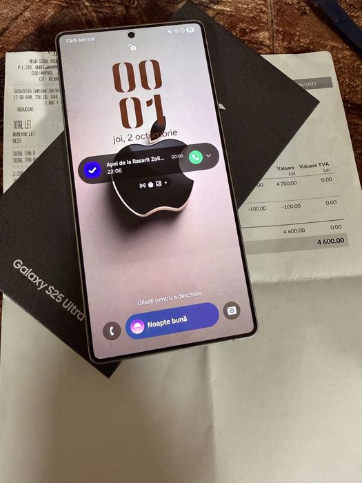 Samsung s25 ultra cutie garantie