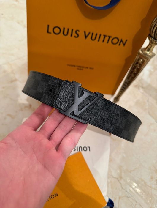 Curea originala Louis Vuitton LV Damier