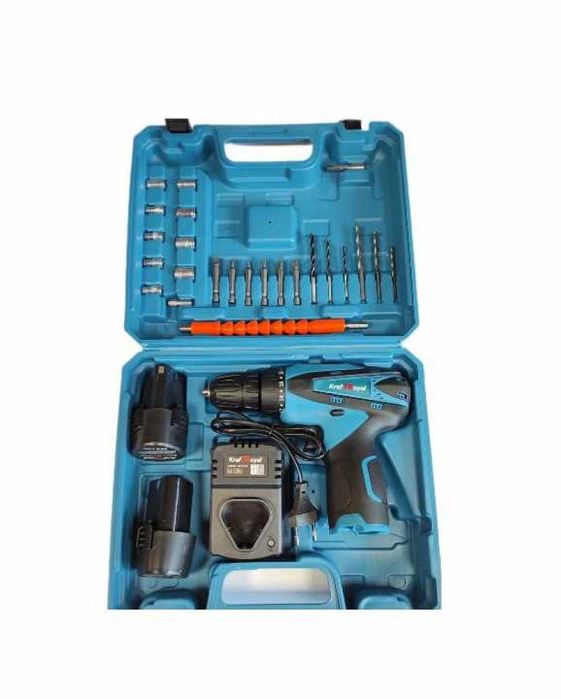 Акумулаторен Винтоверт с две батерии - Комплект НОВ, с гаранция 24м.