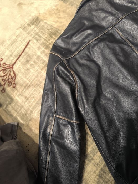 Мъжко кожено яке телешки бокс