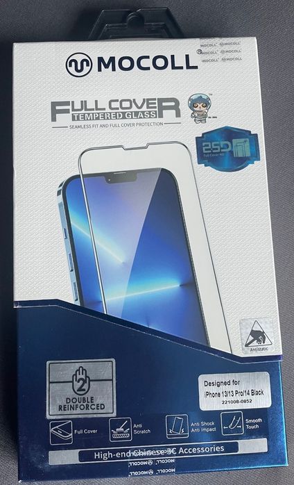 Folie sticlă iPhone 13/13 Pro, iPhone 14 - nouă sigilată