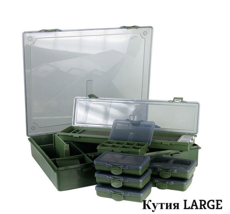 CARP ACADEMY Шаранджийска кутия Carp Box SET