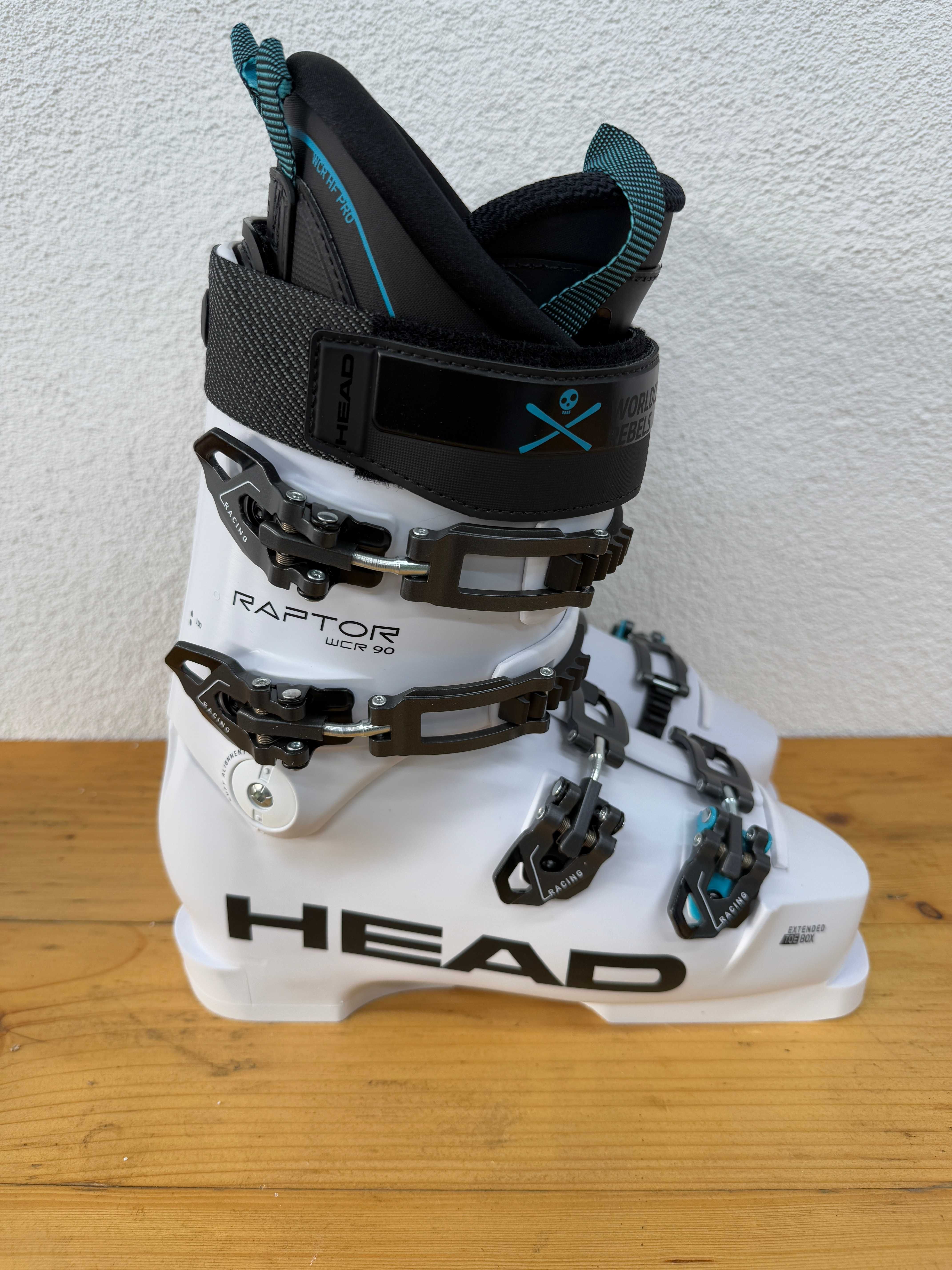 clapari noi head raptor wcr 90 mondo 26,5 europa 41