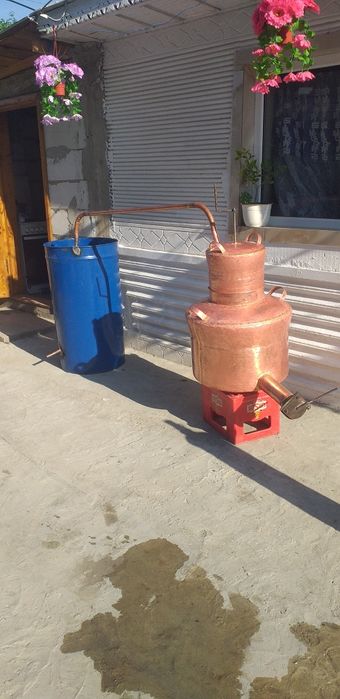 Vand cazan de țuică la 120 de Litri cu fundul de 4 mm