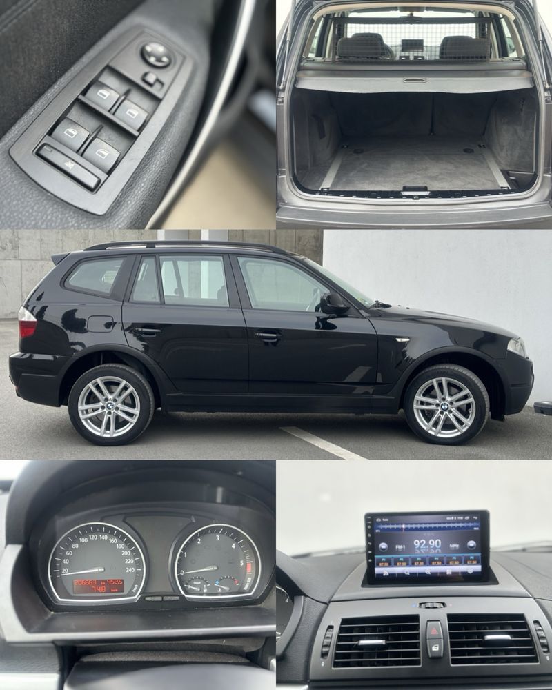 Bmw X3-206.000 km reali/Import recent Germania/XDrive/Camera spate