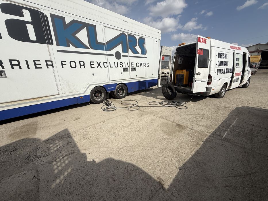 Vulcanizare mobila camion & turism NON-STOP