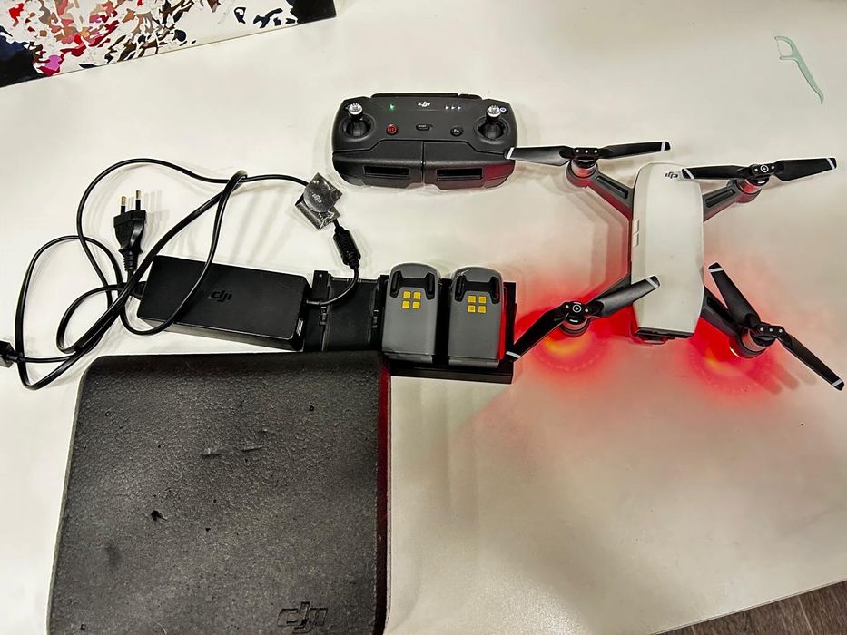 Дрон dji spark fly more combo