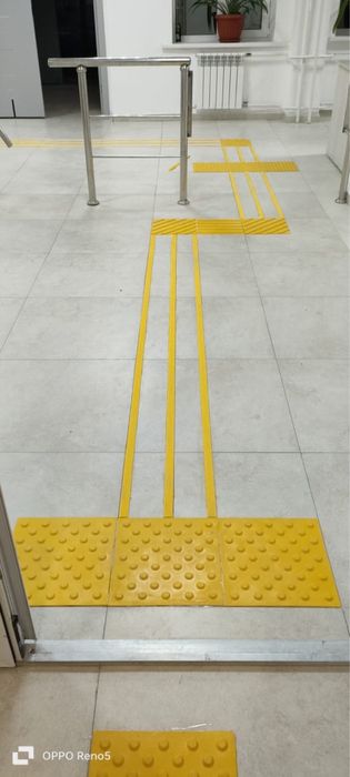 Тактильная плитка. Лента. Таблички в Астане