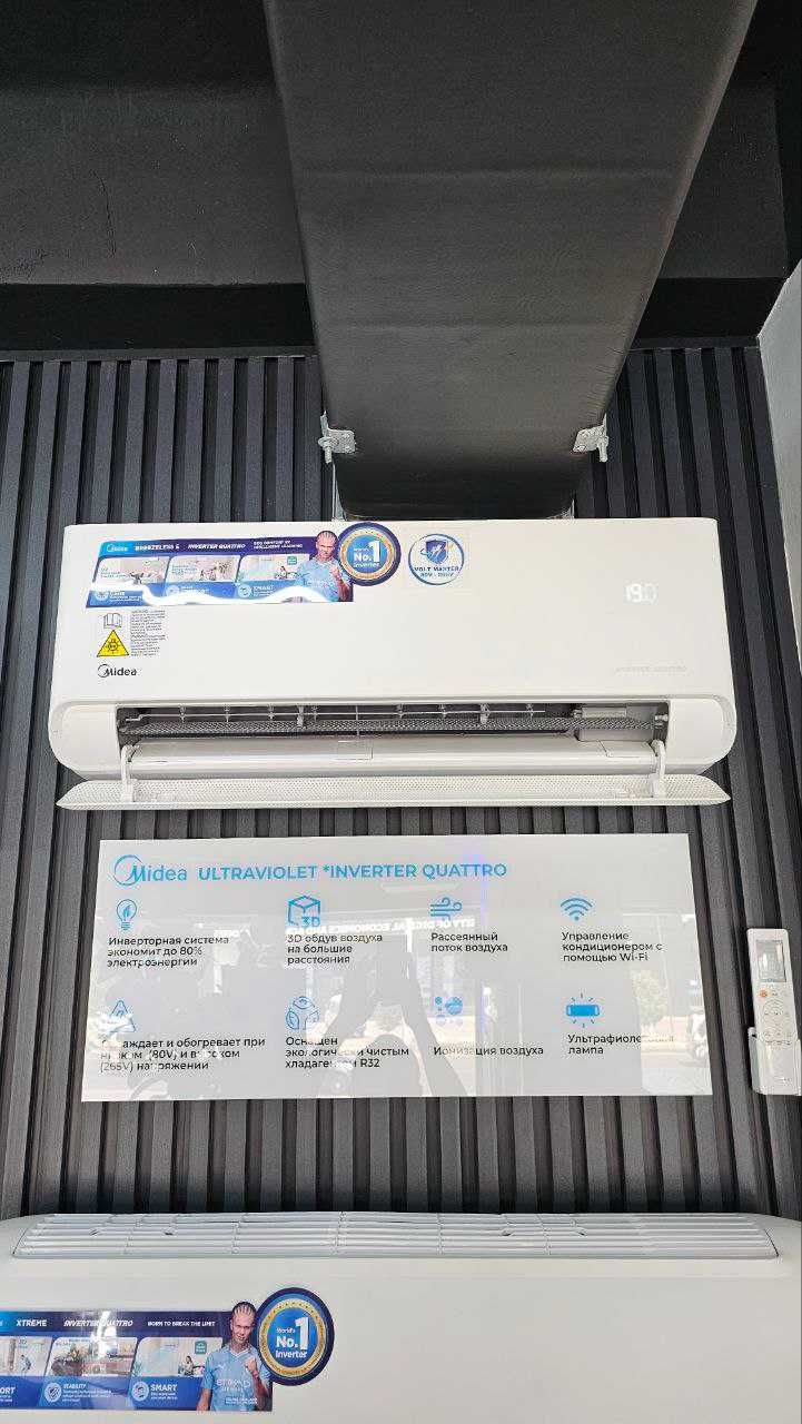 Кондиционер Midea модель ULTRA VİOLET (UVAC) bTu , İNVERTER