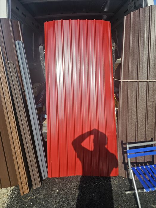 Vand tabla cutata zincata și color