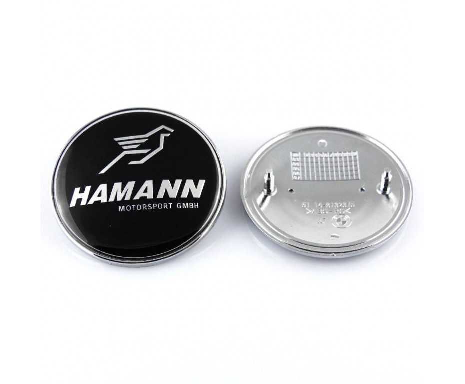 Емблема за преден капак HAMANN -70mm.