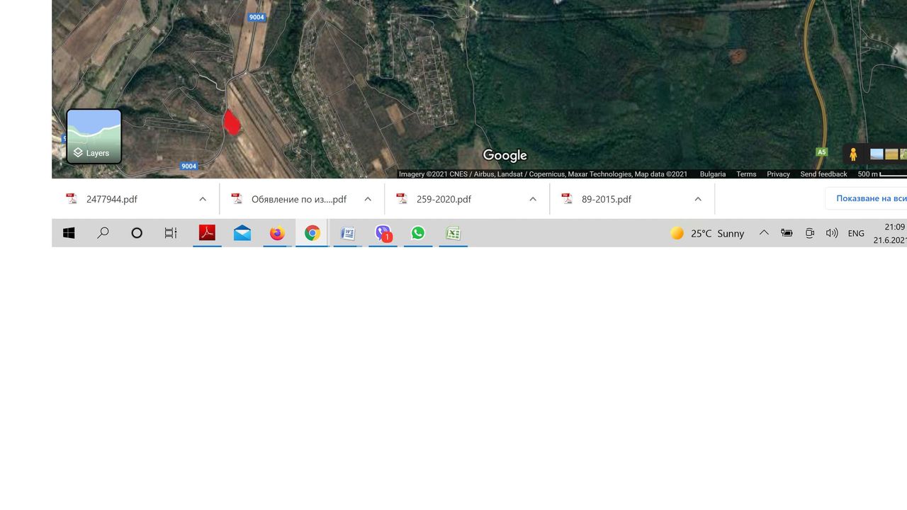 Продава се Парцел в Варна, Аспарухово - 3700 кв.м за 1 €/кв.м - Снимка #1