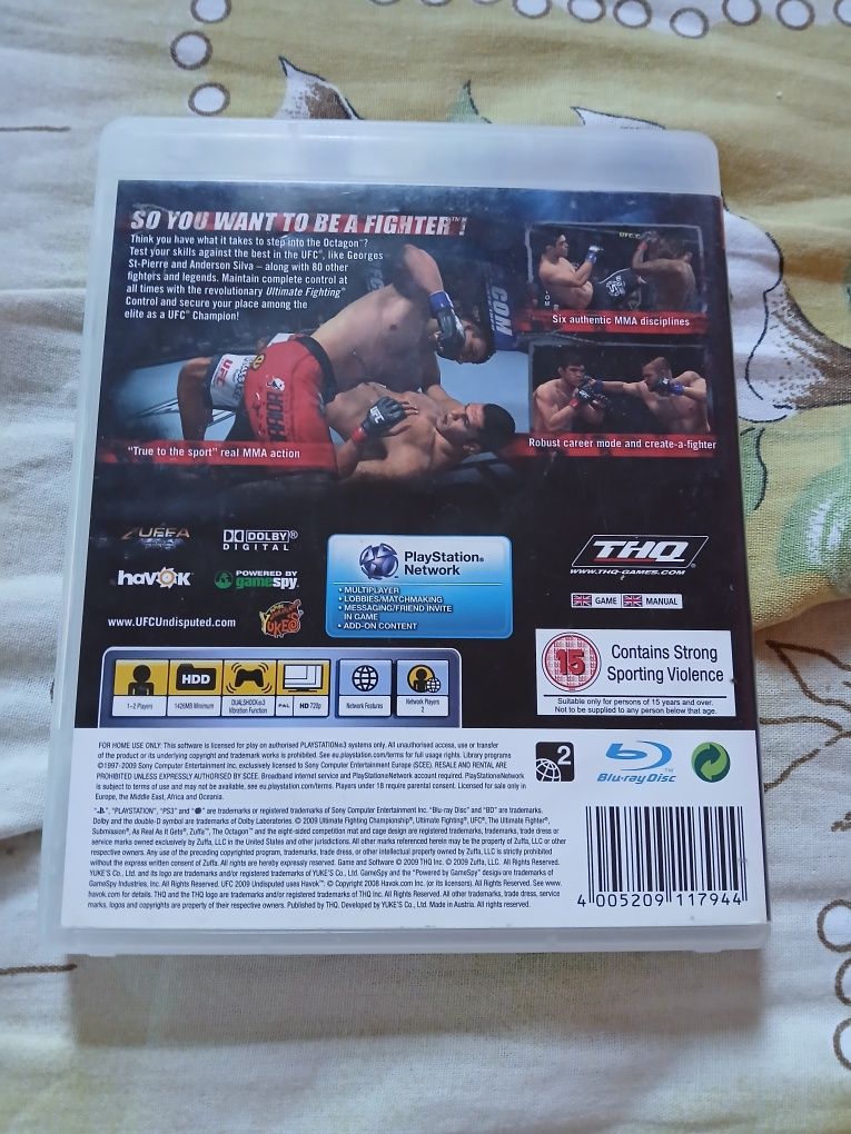 UFC Undiputend 2009 ps3