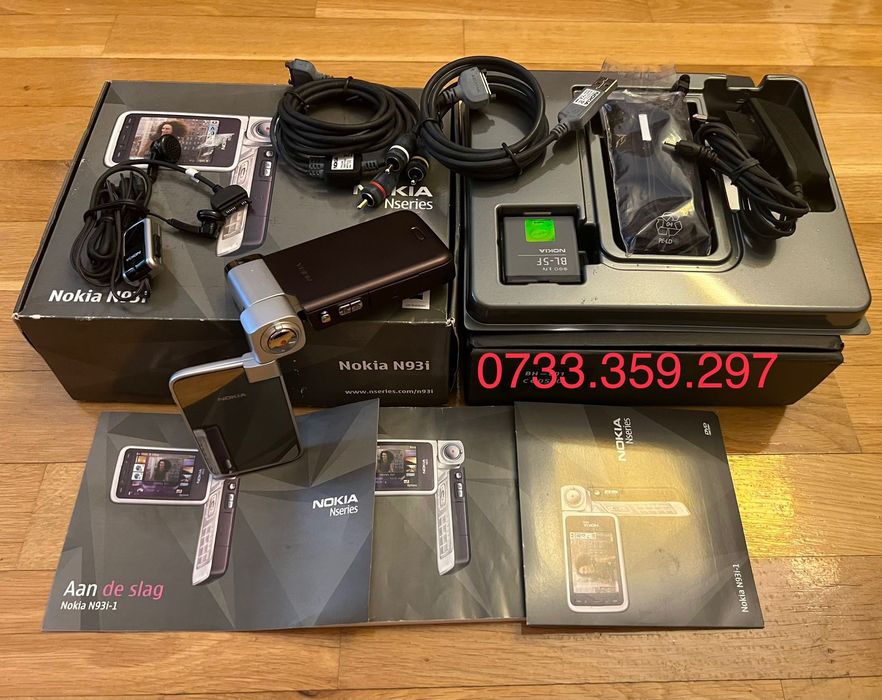 Nokia N93i - NOU ! Full Box ! RARITATE ! Telefon colectie.