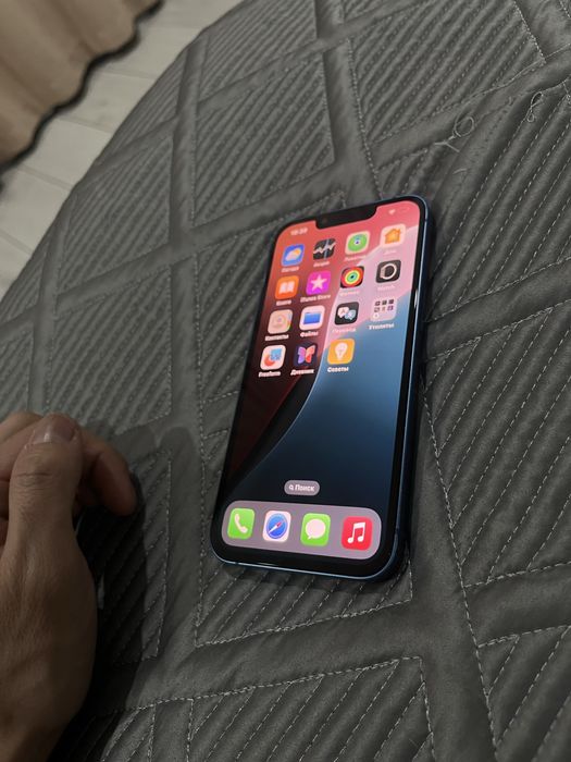 Айфон 13 128гб синий цвет