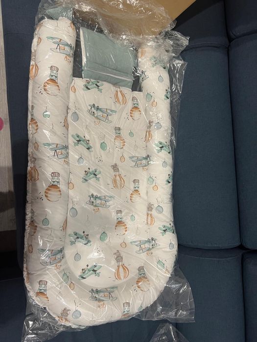 Гнездо за бебе, цвят: тюркоаз