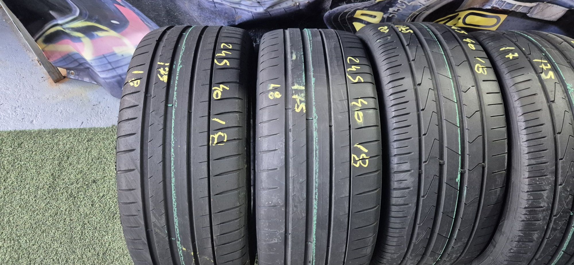 245 40 18 2x Michelin 2x Hankook